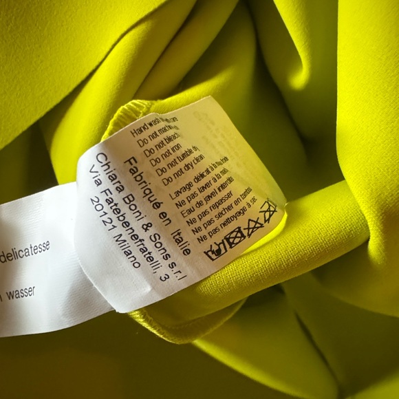 Chaira Boni La Petite Robe Zelle dress Size 12 Made in Italy New with tag - Picture 16 of 16